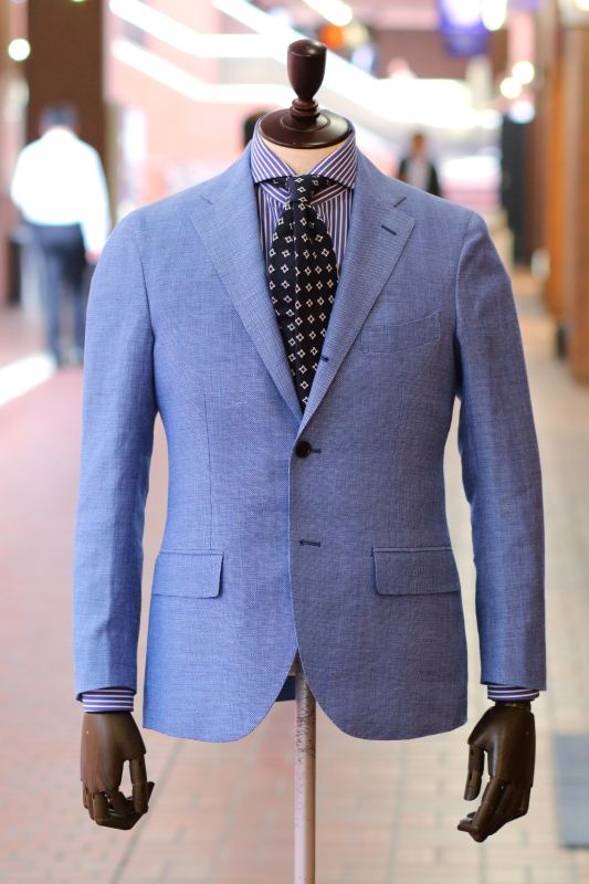 Tollegno 1900 青 スーツジャケット　上下下セット Tollegno 1900 青 スーツジャケット 上下下セット 【公式通販】